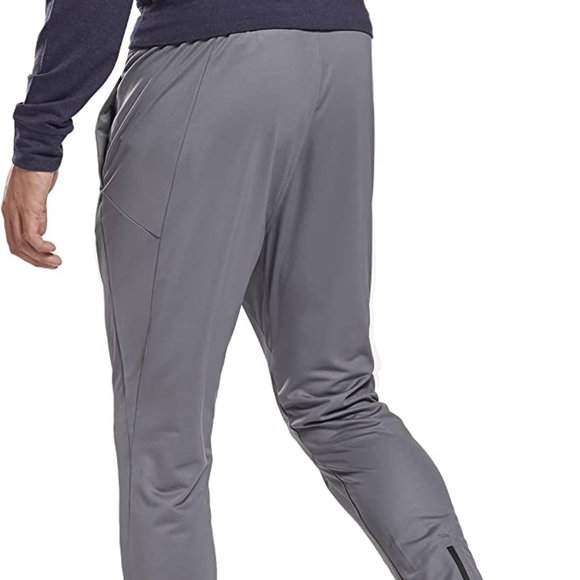 🆕 Reebok Men's Standard Workout Ready Knit Pant, Cold Grey, NWT, Authentic - Picture 4 of 12